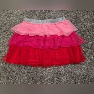 Valentines Day Tutu Skirt Girls Size 6